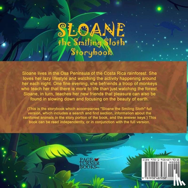 Staback, Leanne E - Sloane the Smiling Sloth Storybook