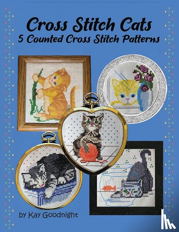 Goodnight - Cross Stitch Cats