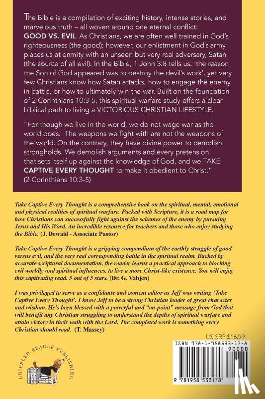 Rowe, Jeff A - Take Captive Every Thought