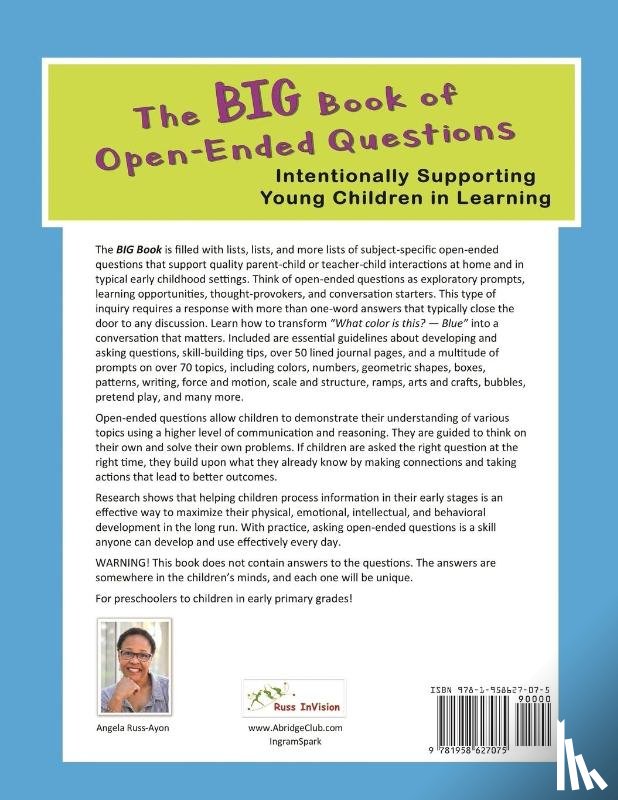 Russ-Ayon, Angela - The BIG Book of Open-Ended Questions