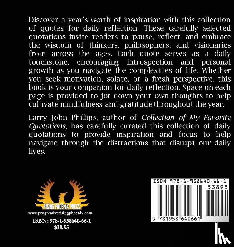 Phillips, Larry John - Daily Reflections on Life's Great Truths