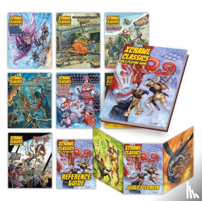 LaSalle, Brendan, Bernick, Julian, Emerson, Valerie, Spahn, James M - XCC RPG: Xcrawl Classics Complete Collection