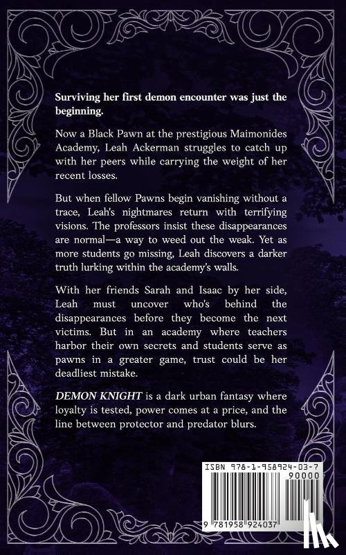 JP Rindfleisch IX, Rindfleisch IX, A.B. Cohen, Cohen - Demon Knight