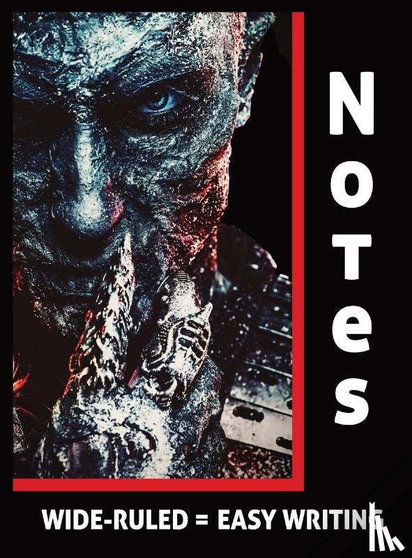 Sigler, Naci - The Dark Lord Rises Horror, Gothic, Witchcraft Wide-Ruled Notebook, Journal, Diary, and/or Log
