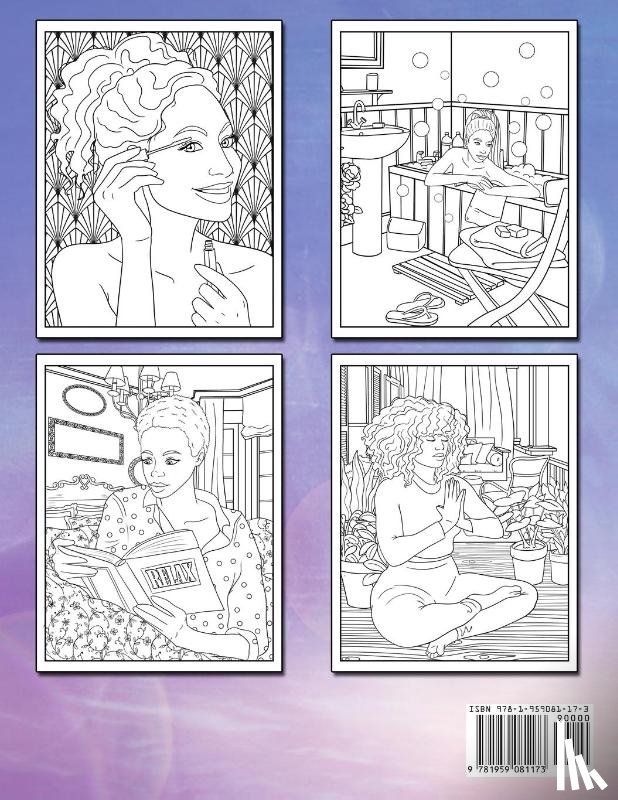 Moon, Layla - Self-Care Coloring Book for Black Women