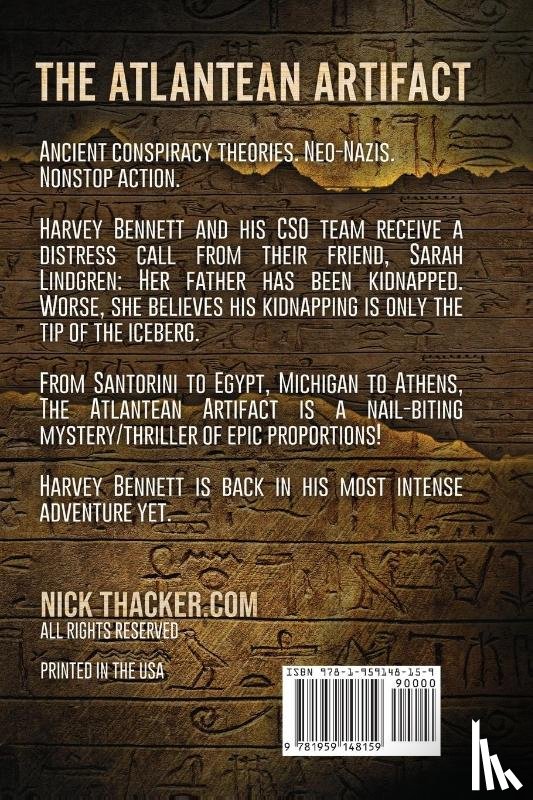 Thacker, Nick - The Atlantean Artifact