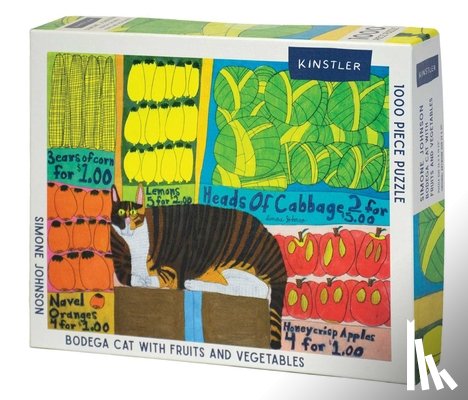 Johnson, Simone - Bodega Cat with Fruits and Vegetables: 1000 Piece Puzzle