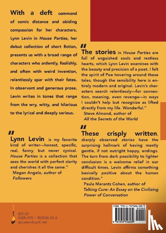 Levin, Lynn - House Parties