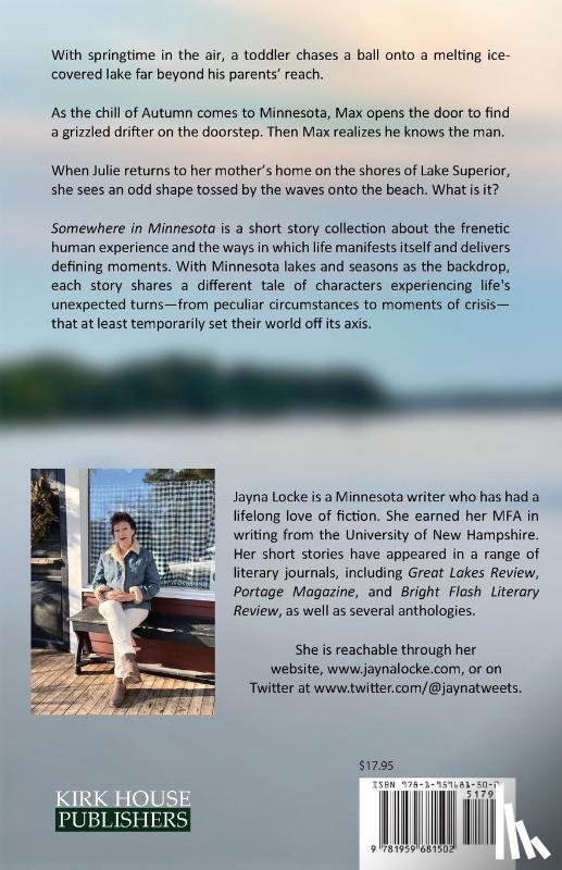 Locke, Jayna - Somewhere in Minnesota; Short Stories