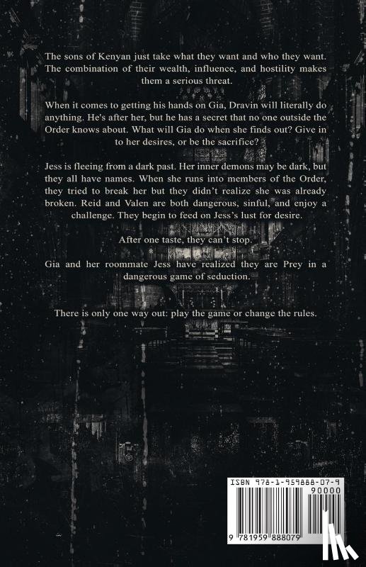 Rosales, Carmen - Lust A Dark College Romance (The Prey Series Book, 2)