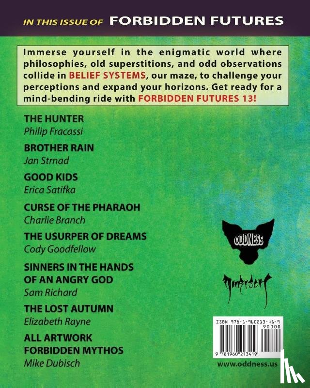 Dubisch, Mike, Strnad, Jan, Fracassi, Philip - FORBIDDEN FUTURES 13