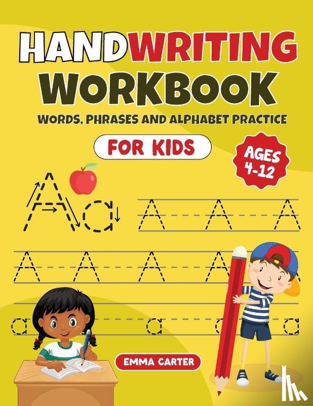 Carter, Emma - Handwriting Workbook for Kids Ages 4-12