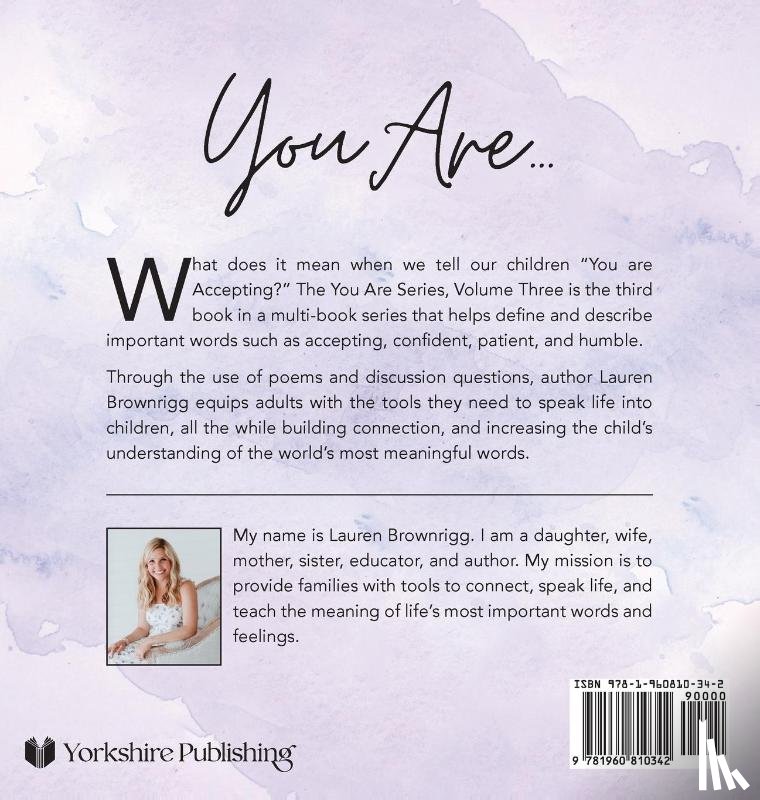 Brownrigg, Lauren - You Are