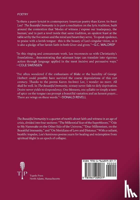 Lee, Karen An-hwei - The Beautiful Immunity