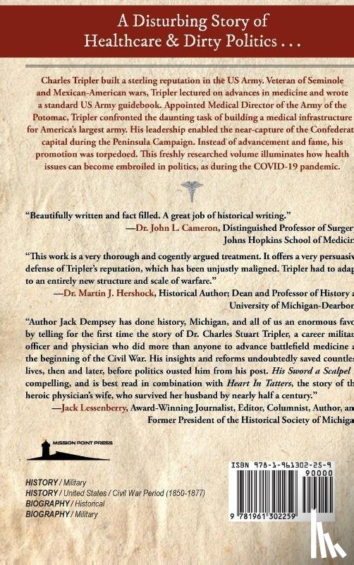 Dempsey, Jack, Michigan Civil War Association - His Sword a Scalpel