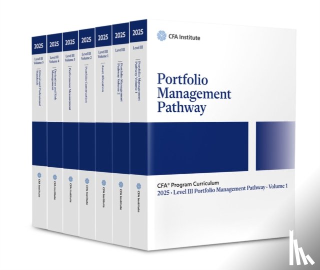 CFA Institute - 2025 CFA Program Curriculum Level III Portfolio Management Pathway Box Set