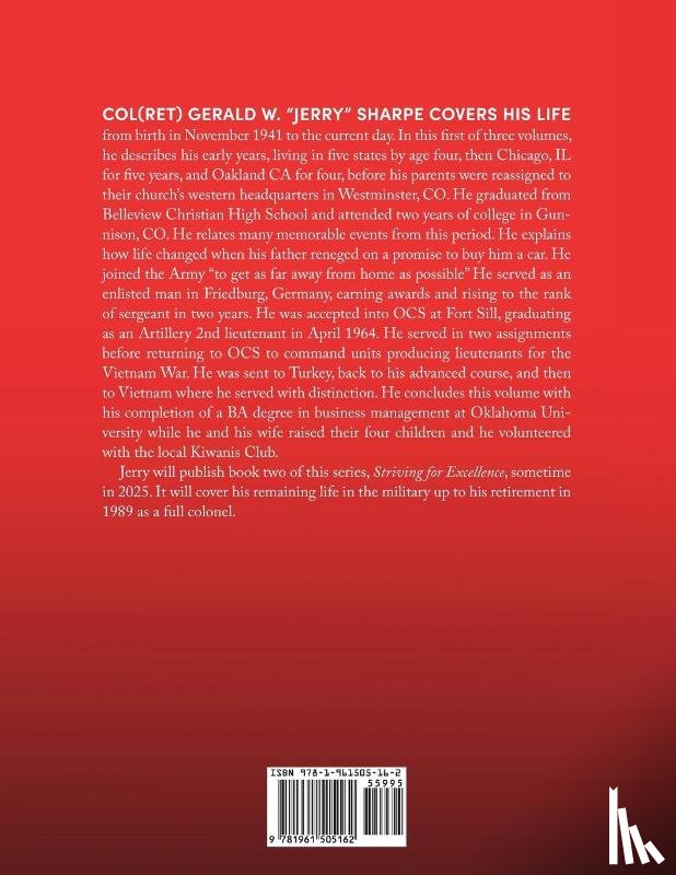 Sharpe, Gerald W. - Reminiscences of a Life Well Spent by an Old Redleg (Artilleryman)