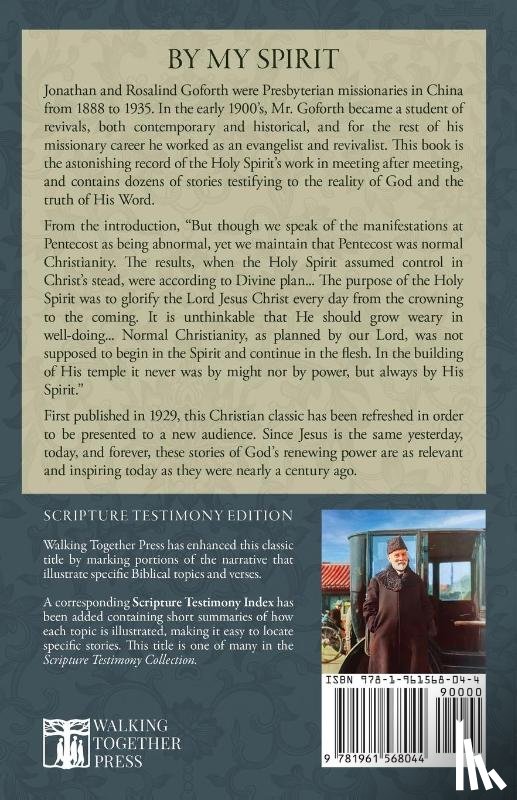 Goforth, Jonathan - By My Spirit