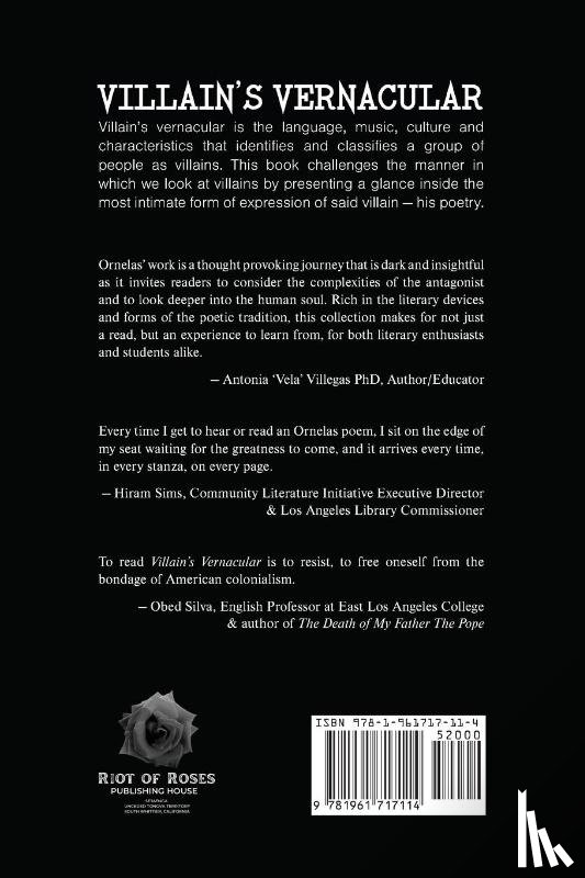 Ornelas, Carlos - Villain's Vernacular