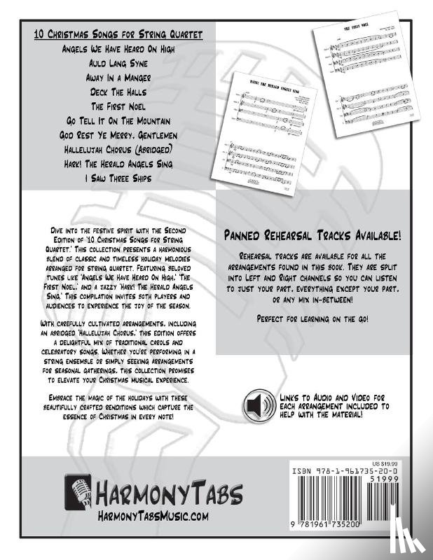 Bratz, Jeff - 10 Christmas Songs for String Quartet