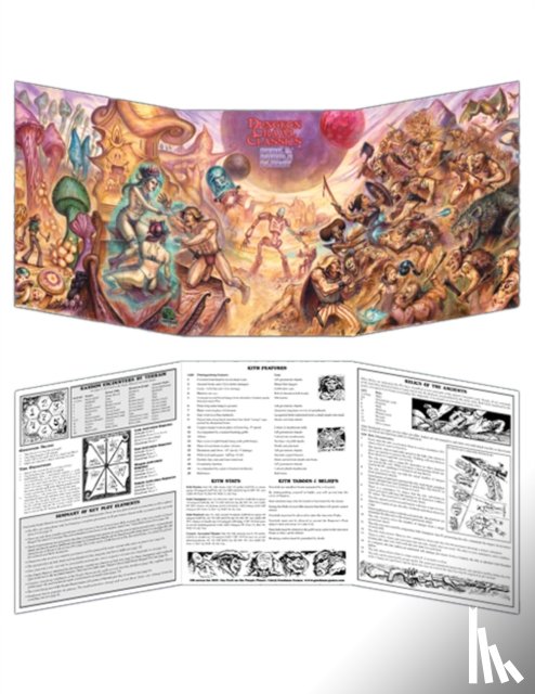 Staff, Goodman - Purple Planet Judge's Screen - Thick Cardboard