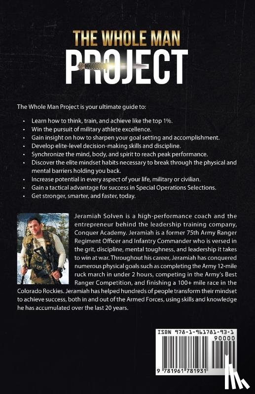 Solven, Jeramiah - THE WHOLE MAN PROJECT