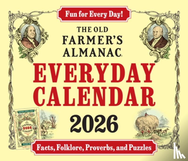 Old Farmer's Almanac - The 2026 Old Farmer's Almanac Everyday Box Calendar