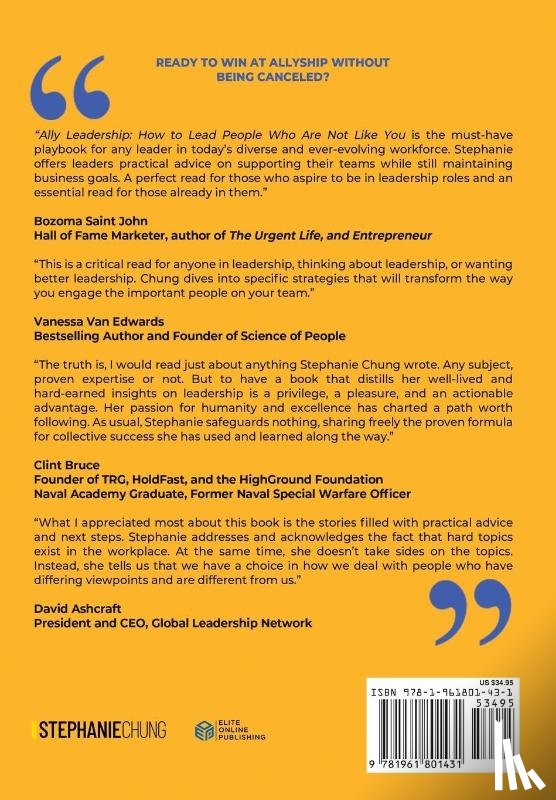 Chung, Stephanie - Chung, S: Ally Leadership