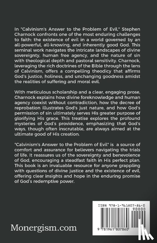 Charnock, Stephen - Calvinism's Answer to the Problem of Evil