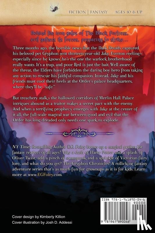 E G Foley - The Black Fortress (The Gryphon Chronicles, Book 6)