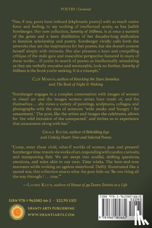 Sornberger, Judith - Sorority of Stillness