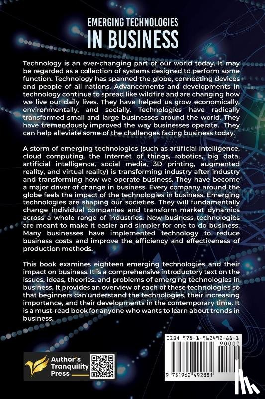 Sadiku, Matthew N. O. - Emerging Technologies in Business