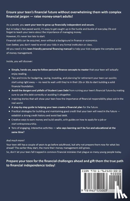 Orr, J. R. - Personal Finance For Teens