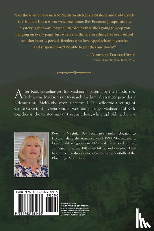 Freeman, Bev - Cabin in the Cove