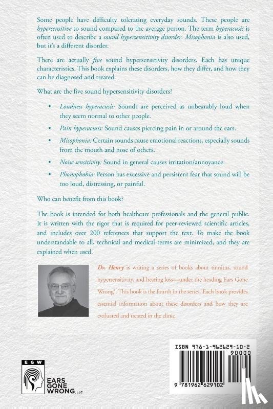 Henry, James A. - The Hyperacusis and Misophonia Book
