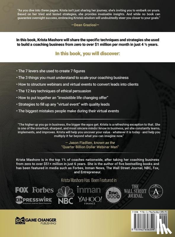 Mashore, Krista - My Guide to Million Dollar Months