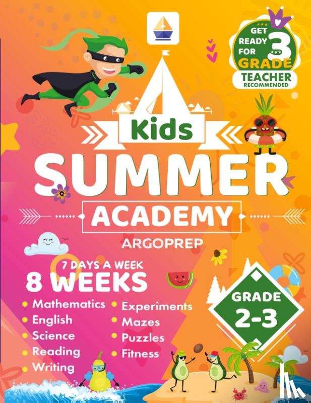 Argoprep - Kids Summer Academy by ArgoPrep - Grades 2-3