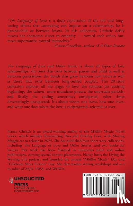 Christie, Nancy - The Language of Love and Other Stories