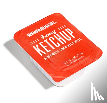 Blue Star Press - Whataburger Fancy Ketchup Puzzle: 500-Piece Puzzle