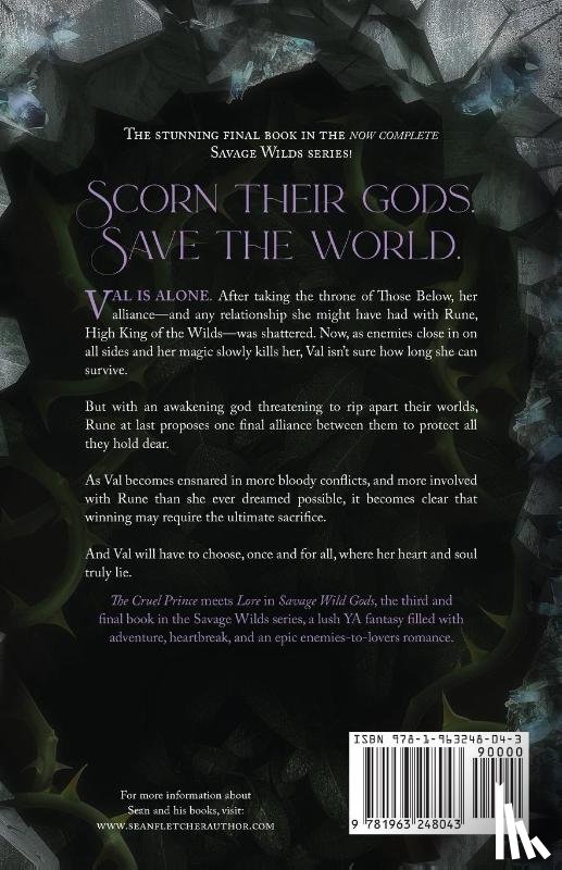 Fletcher, Sean - Savage Wild Gods (The Savage Wilds Book 3)