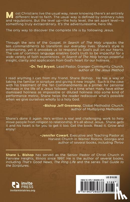 Bishop, Shane L. - In Search of the Holy