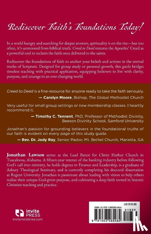 Lawson, Jonathan - Creed to Deed