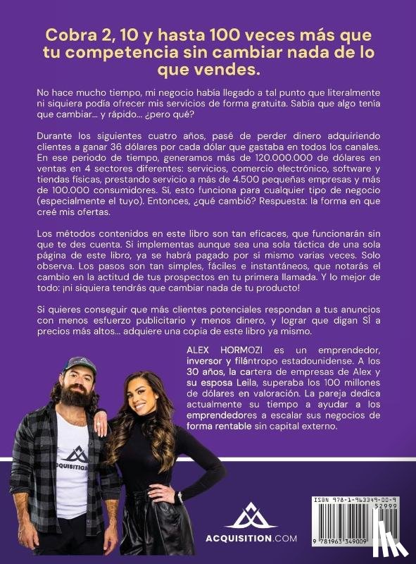 Hormozi, Alex - Ofertas de $100M