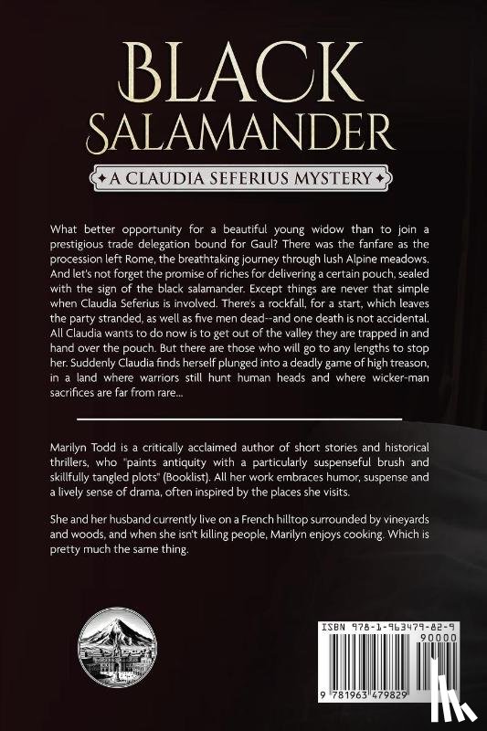 Todd, Marilyn - Black Salamander