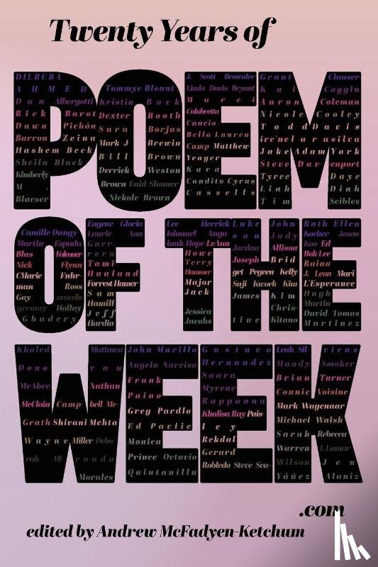  - Twenty Years of Poem of the Week.com