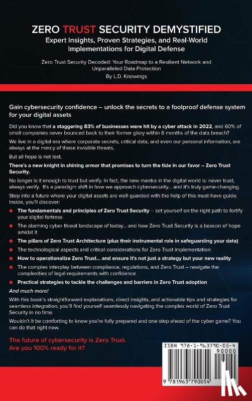 Knowings, L. D. - ZERO TRUST SECURITY DEMYSTIFIED