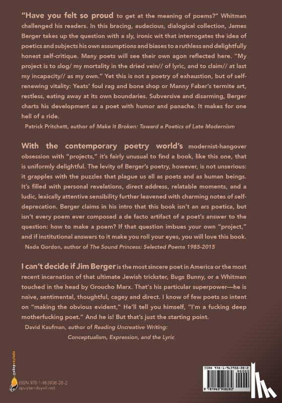 Berger, James - The Meaning of Poems