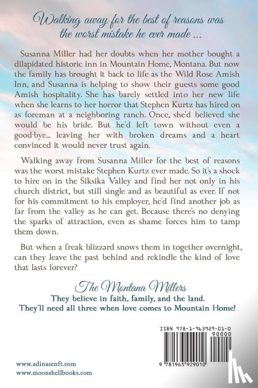 Senft, Adina - The Amish Cowboy's Mistake (Large Print)