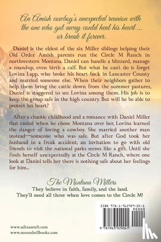 Senft, Adina - The Amish Cowboy (Large Print)