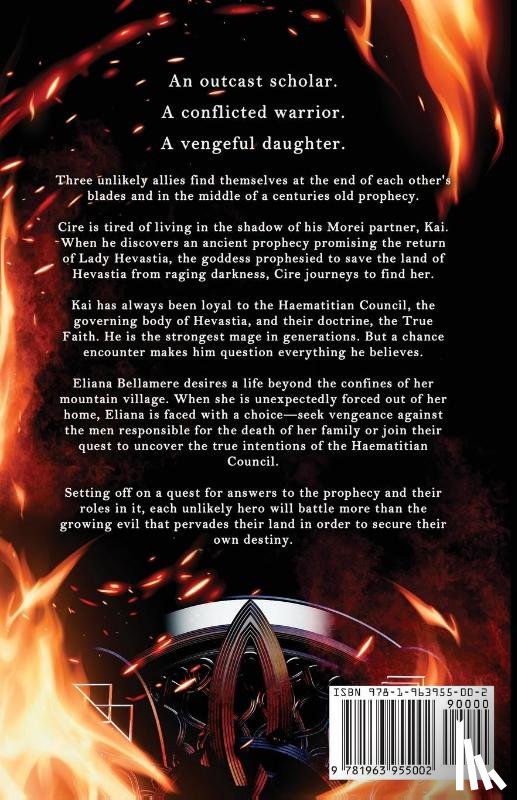 Lou, Lacie M - Prophecy of Blood and Flames